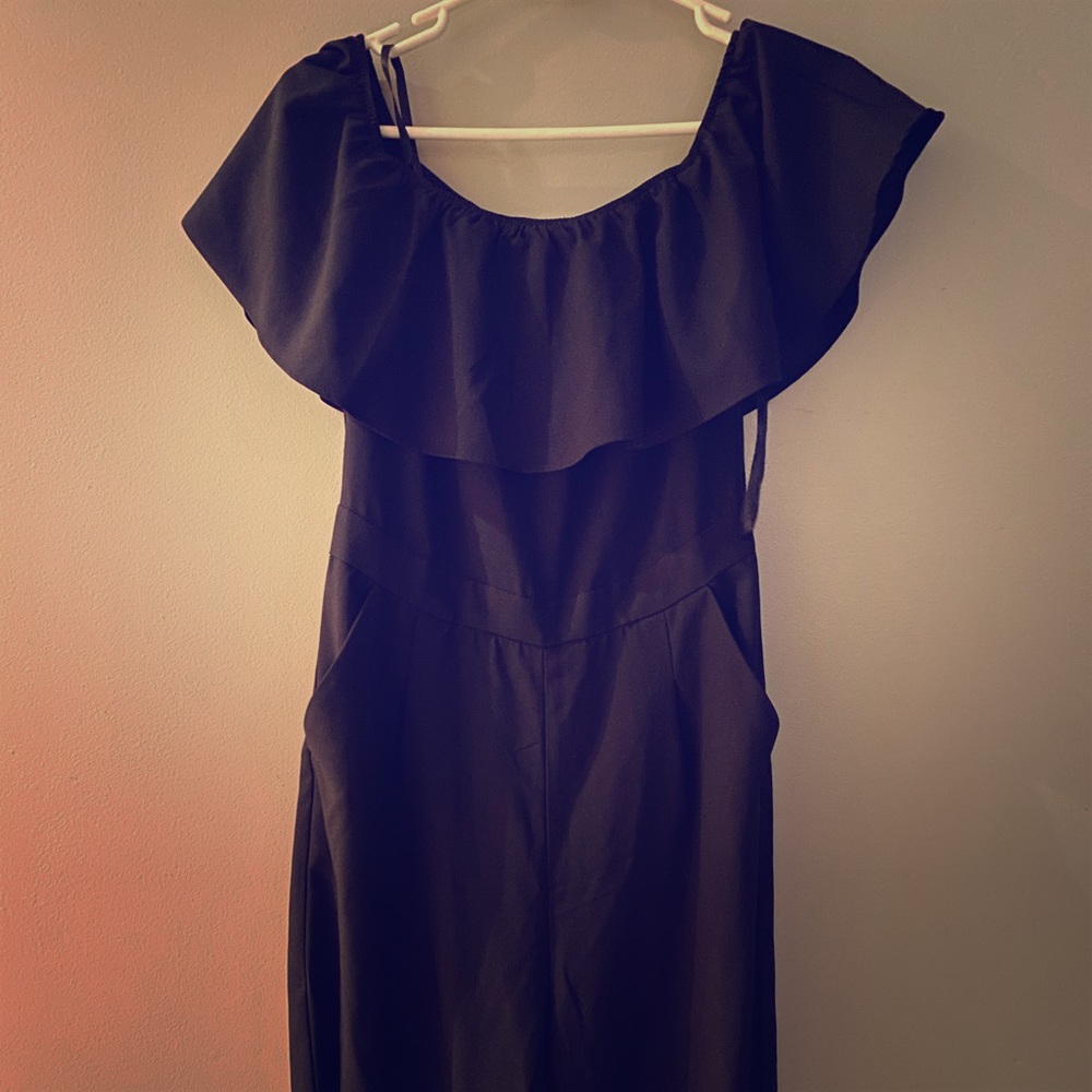 Black jumpsuit
